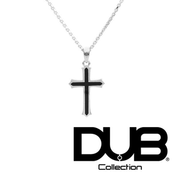 再入荷なし　即納 DUB ダイヤモンド ネックレス ブラック メンズ レディース ジュエリー jb-3 ダブジュエリー シルバー アクセサリー ダブコレクション リング 指輪 CanCam Scawaii anecan Safiri サファリ LEON レオン 雑誌 掲載 芸能人 多数愛用 ダブ ブランド プレゼント