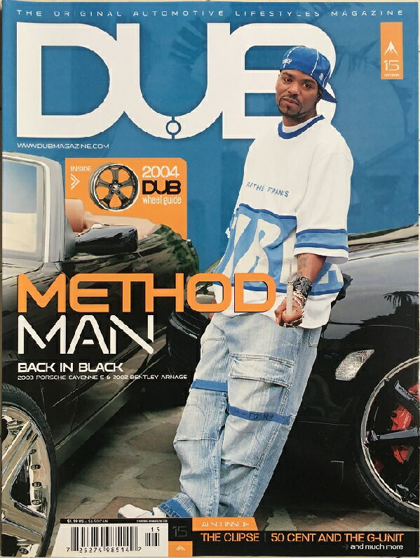 【ダブマガジン US版】 No.15 DUB Magazine USA Method Man 輸入雑誌 自動車雑誌 メソッド・マン ライフスタイル ラグジュアリー カーマガジン カスタムカー ハリウッド セレブ スター 雑誌 カ…