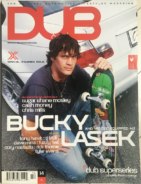 【ダブマガジン US版】 No.14 DUB Magazine USA Bucky Lasek 輸入雑誌 自動車雑誌 バッキー・ラセック ライフスタイル ラグジュアリー カーマガジン カスタムカー ハリウッド セレブ スター 雑…