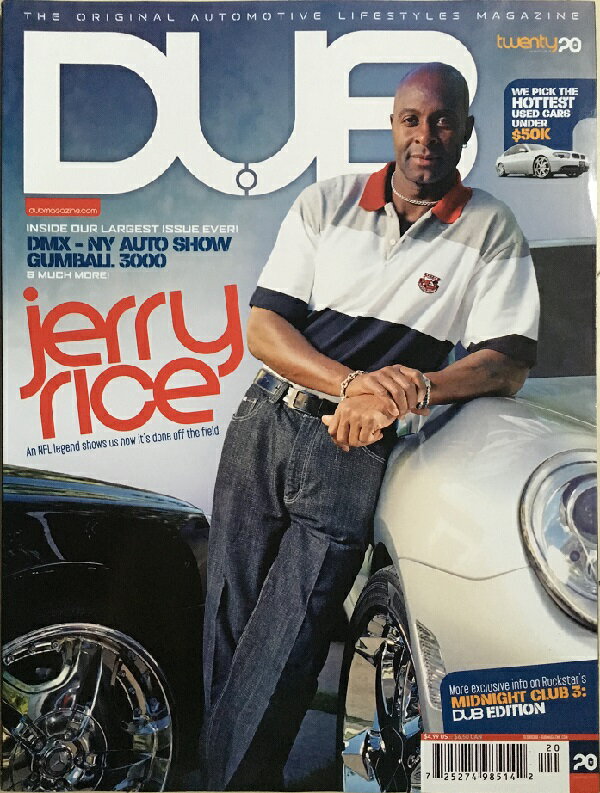 【ダブマガジン US版】 No.20 DUB Magazine USA Jerry Rice 輸入雑誌 自動車雑誌 ジェリー・ライス ライフスタイル ラグジュアリー カーマガジン カスタムカー ハリウッド セレブ スター 雑誌 …