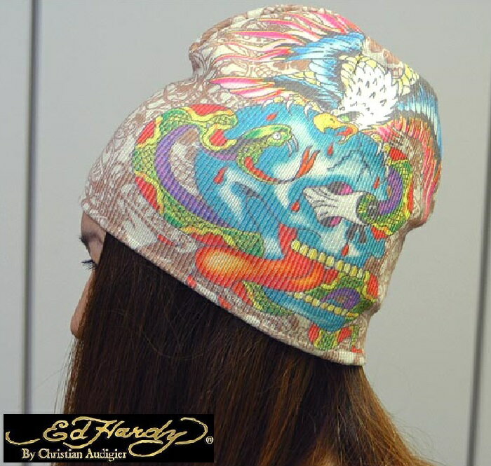 【送料無料】【セール】 エドハーディー ニットキャップ 【200種類の品揃え】 Ed Hardy Cap メンズ レディース LAセレブ ファッション 雑誌 掲載 ブランド セレカジ ロック スタイル