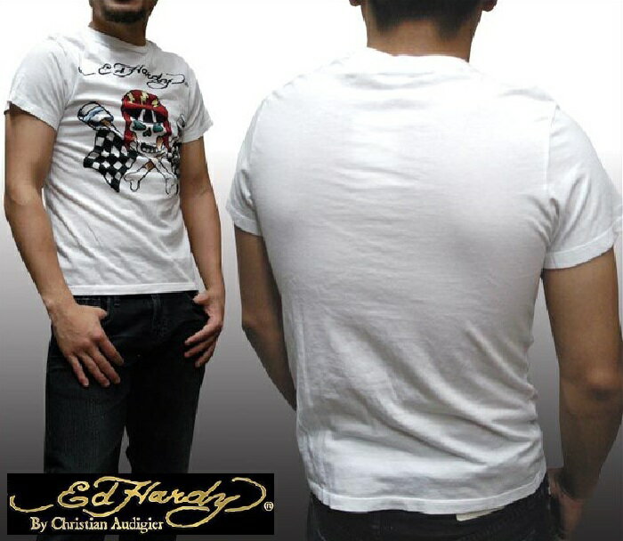 【送料無料】 エドハーディー メンズ Tシャツ Ed Hardy セレブ ファッション サファリ 掲載 ブランド アメカジ ストリート ロック サーフ スタイル LAセレブ クリスチャン オードジェー