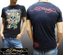 【送料無料】 エドハーディー メンズ Tシャツ Ed Hardy セレブ ファッション サファリ 掲載 ブランド アメカジ ストリート スタイル LAセレブ クリスチャン オードジェー