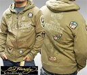 【セール】【送料無料】 エドハーディー 【200種類の品揃え】 Ed Hardy メンズ ジップアップ パーカー SAM WORLD EAGLE MOSS エド...