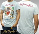 【送料無料】 エドハーディー メンズ Tシャツ Ed Hardy セレブ ファッション サファリ 掲載 ブランド アメカジ ストリート ロック サーフ スタイル LAセレブ クリスチャン オードジェー