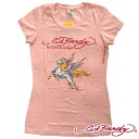 【50%OFFセール】【送料無料】 エドハーディー【200種類の品揃え】レディース 半袖 Tシャツ Ed Hardy エド・ハーディー 正規品 セレブ 着用 サファリ ファッション ブランド スタイル