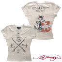 【セール】【送料無料】 エドハーディー レディース 半袖　Tシャツ 【200種類の品揃え】 Ed Hardy エド・ハーディー 正規品 セレブ 着用 サファリ ファッション ブランド スタイル