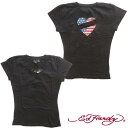 【セール】【送料無料】 エドハーディー レディース 半袖 Tシャツ 【200種類の品揃え】 Ed Hardy エド・ハーディー 正規品 セレブ 着用 サファリ ファッション ブランド スタイル