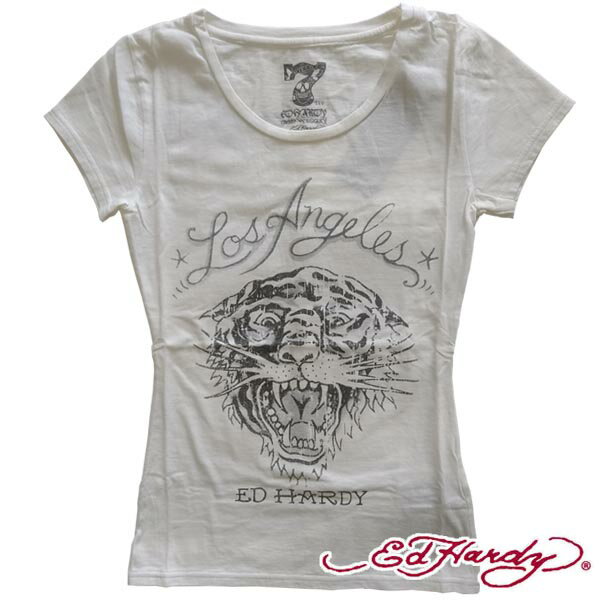 【セール】【送料無料】 エドハーディー レディース 半袖　Tシャツ 【200種類の品揃え】 Ed Hardy エド・ハーディー 正規品 セレブ 着用 サファリ ファッション ブランド スタイル