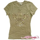 Information 【セール】【送料無料】 エドハーディー レディース 半袖 Tシャツ 【200種類の品揃え】 Ed Hardy FRETTY BIRD ライト　ブラウン エド・ハーディー 正規品 セレブ サファリ ファッション 雑誌 掲載 ブランド LAセレブ セレカジ ストリート ロック サーフ スタイル ■【訳あり・アウトレット】につきまして 数か所にプリントうつりがあります。（画像参照） アウトレット商品の返品・交換はできません。 あらかじめご了承下さい。 ご不明な点は【ご購入前】にお問い合わせください。 ■ブランド説明 ロサンゼルス LAセレブの人気スポット メルローズを拠点にタトゥー アーティストの重鎮 Don EdHardy ドン・エド ハーディー と LEVIS リーバイス や、DIESEL ディーゼル のデザイナーだった、Christian Audigier クリスチャンオードジェー が世界を震撼させる 最強のブランド Ed Hardy !! 日本でも ハイエンド に人気をよび、 エドハーディ は、神戸コレクションにも出展、BOA EXILE 志村けん 三船美佳 広末涼子 松坂大輔 など、多数の芸能人が着用しています。 トップス サイズ 着丈 身幅 袖丈 Sサイズ 60cm 42cm 14cm ご購入にあたって ・商品によって多少のサイズの誤差はございます ・画面上と実物では多少色具合が異なって見える場合もございますが、ご了承ください ・ブランドによって、ヴィンテージ加工、ダメージ加工などが施されている商品もございますが、全て新品未使用の商品です。 ・お客様都合による返品、交換はお受けできません。【セール】【送料無料】 エドハーディー レディース 半袖 Tシャツ 【200種類の品揃え】 Ed Hardy FRETTY BIRD ライト　ブラウン エド・ハーディー 正規品 セレブ サファリ ファッション 雑誌 掲載 ブランド LAセレブ セレカジ ストリート ロック サーフ スタイル