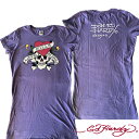 【セール】【送料無料】 エドハーディー レディース チュニック Tシャツ 半袖 【200種類の品揃え】 Ed Hardy エド・ハーディー 正規 セレブ 着用 ファッション 雑誌 掲載 ブランド