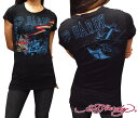 【セール】【送料無料】 エドハーディー レディース Tシャツ 【200種類の品揃え】 Ed Hardy エド・ハーディー 正規品 セレブ 着用 サファリ ファッション ブランド LAセレブ スタイル