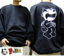 Felix The Cat フィリックス メンズ スエット ブラック トレーナー スウェット インポート ストリート スタイル HIPHOP ウェアー B系 服 ダンス ウェア アメカジ ヒップホップ ファッション ローライダー 大きいサイズ セール