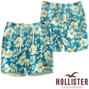 【送料無料】【セール】【200種類の品揃え】 ホリスター 水着 メンズ HOLLISTER スイムパンツ 花柄 ライトブルー ハーフパンツ ショートパンツ インポート ブランド ファッション カジュアル Safari サファリ 雑誌 掲載 アメカジ サーフ アバクロ スタイル 正規 商品 015