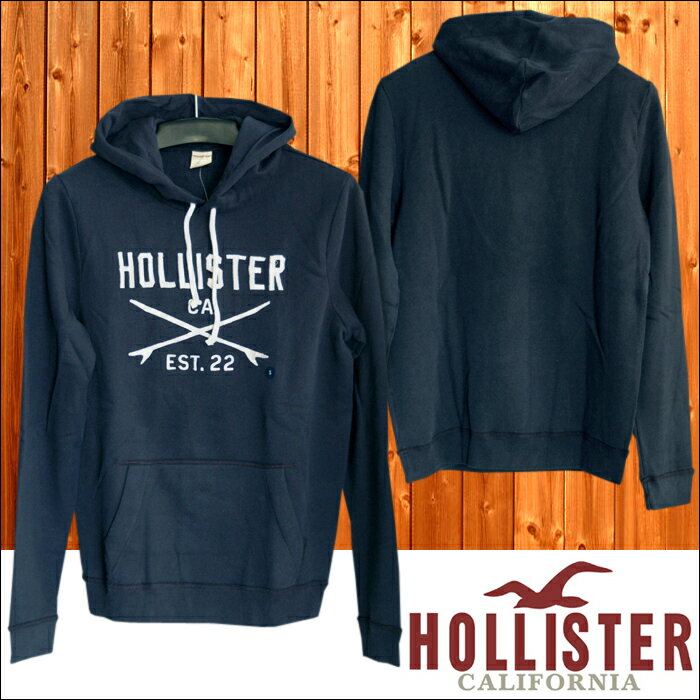 ホリスター 【送料無料】【セール】【200種類の品揃え】 ホリスター メンズ パーカー HOLLISTER CA 刺繍 ネイビー プルオーバー パーカー インポート ブランド ファッション カジュアル Safari サファリ オーシャンズ 雑誌 掲載 アメカジ ウェア サーフ スタイル 正規 商品 065