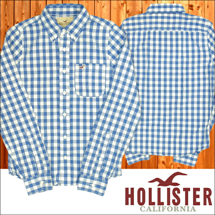 【送料無料】【セール】 ホリスター メンズ シャツ HOLLISTER 長袖 ボタンシャツ インポート ブランド ファッション カジュアル アメカジ サーフ スタイル Safari 雑誌 掲載 正規 商品