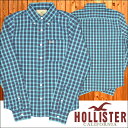 ホリスター 【送料無料】【セール】【200種類の品揃え】 ホリスター メンズ シャツ HOLLISTER 長袖 チェックシャツ ボタンシャツ ブルー ネイビー インポート ブランド ファッション カジュアル Safari サファリ オーシャンズ 雑誌 掲載 アメカジ ストリート サーフ 正規 商品 114