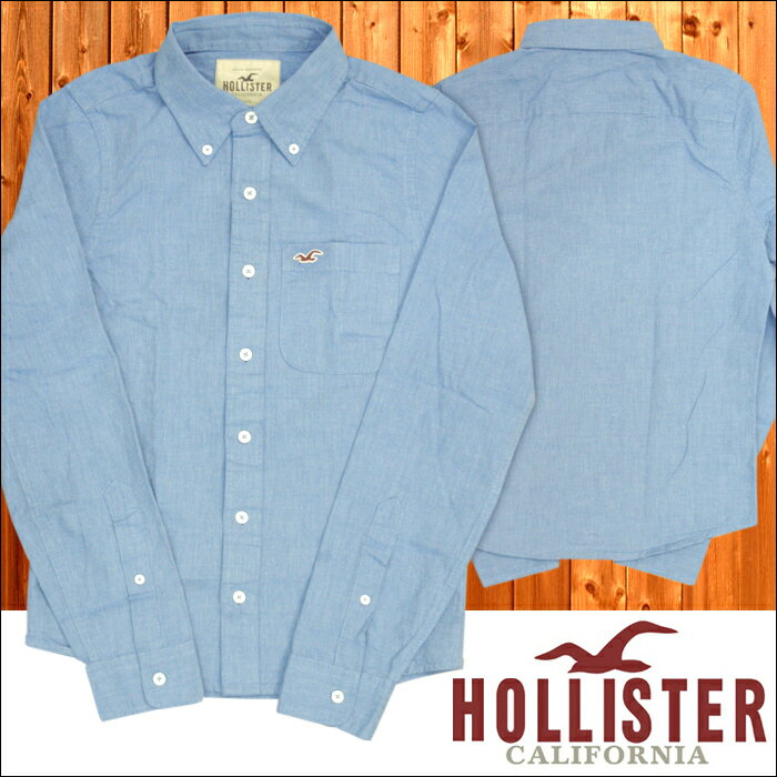 【送料無料】【セール】 ホリスター メンズ シャツ HOLLISTER 長袖 ボタンシャツ インポート ブランド ファッション カジュアル アメカジ サーフ スタイル Safari 雑誌 掲載 正規 商品