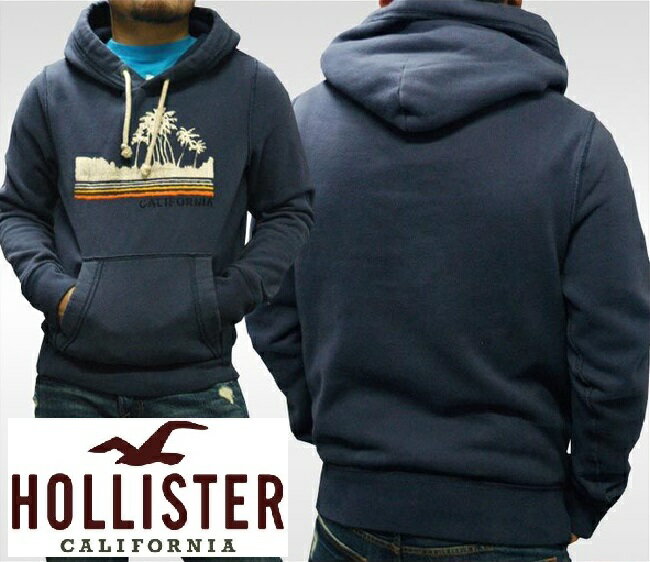 ホリスター 【送料無料】【セール】【200種類の品揃え】 ホリスター メンズ パーカー HOLLISTER CALIFORNIA ネイビー プルオーバー フーディー インポート ブランド ファッション カジュアル Safari サファリ 雑誌 掲載 アメカジ ストリート ウェア サーフ スタイル 正規 商品