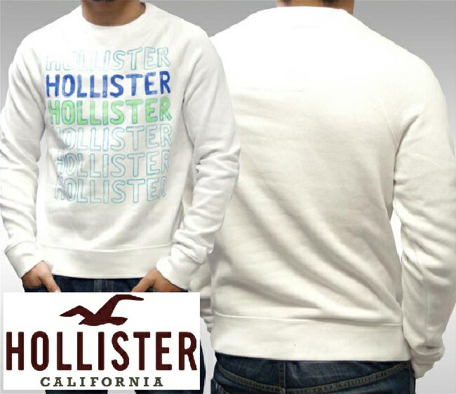 【送料無料】【セール】 HOLLISTER ホリスター メンズ スエット トレーナー インポート ブランド ファッション カジュアル Safari 雑誌 掲載 アメカジ ウェア サーフ スタイル 正規 商品