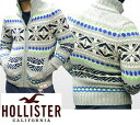 【送料無料】【セール】 ホリスター メンズ ニット ジャケット HOLLISTER インポート ブランド ファッション カジュアル Safari サファリ 雑誌 掲載 アメカジ サーフ スタイル 正規 商品