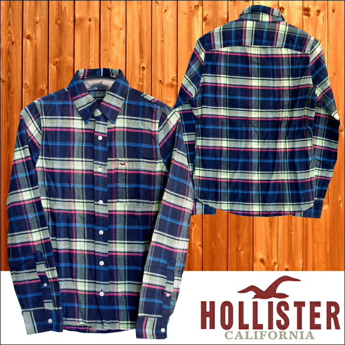 【送料無料】【セール】 ホリスター メンズ シャツ HOLLISTER 長袖 ネルシャツ インポート ブランド ファッション カジュアル アメカジ サーフ スタイル Safari 雑誌 掲載 正規 商品