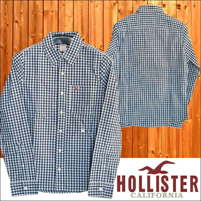 【送料無料】【セール】 ホリスター メンズ シャツ HOLLISTER 長袖 ボタンシャツ インポート ブランド ファッション カジュアル アメカジ サーフ スタイル Safari 雑誌 掲載 正規 商品