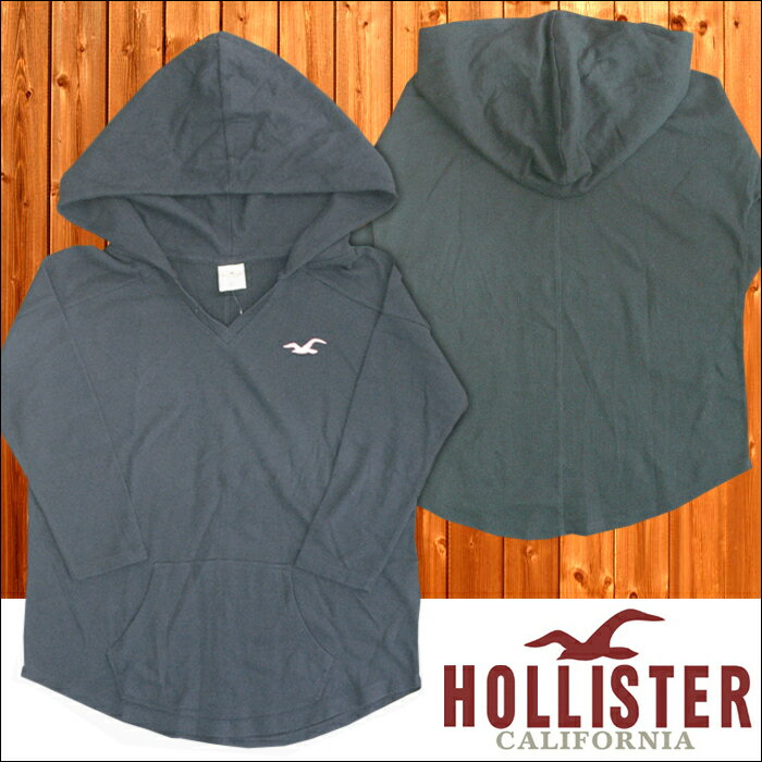 【送料無料】【セール】【200種類の品揃え】 ホリスター パーカー レディース HOLLISTER 長袖 サーマル シャツ ネイビー 五分袖 インポート ブランド ファッション サーフ カジュアル 雑誌 掲載 アメカジ セレカジ ストリート ウェア アバクロ スタイル 正規 商品 27