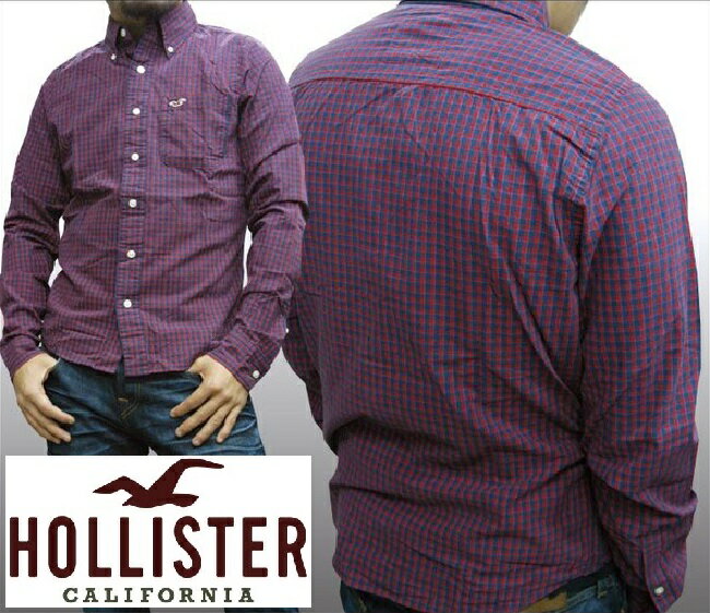 【送料無料】【セール】 ホリスター メンズ シャツ HOLLISTER 長袖 ボタンシャツ インポート ブランド ファッション カジュアル アメカジ サーフ スタイル Safari 雑誌 掲載 正規 商品