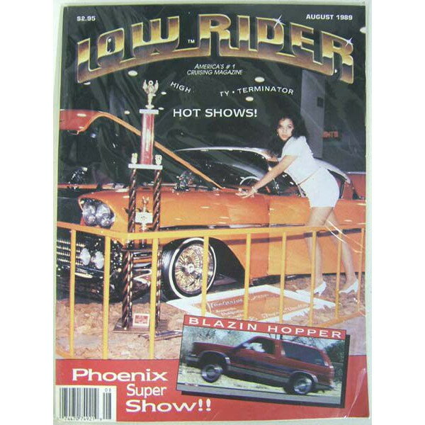 US 饤ޥ1989ǯ8Vintage Lowrider Magazine USAAugust 1989  ӥơ ͢ ưֻ ޥ ५ ư   ¤ ڥ  ѥ ǥå ޥ 饤ǥ USDM ݥ