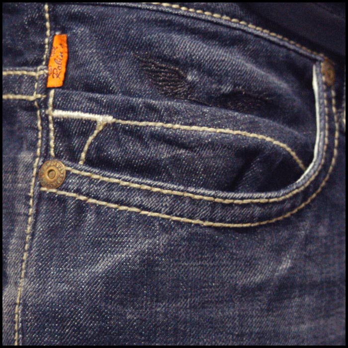 ＼店内全品ポイント11倍／ ロビンズジーン メンズ デニム ストレート パンツ ROBIN'S JEAN LONG FLAP PONY RED 143 safari ハイブランド ジーンズ ブランド ロビンズジーンズ セレブ ロビンジーンズ ストリート カジュアル 限定特価