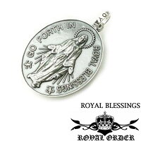 ロイヤルオーダーシルバーペンダントトップネックレスチャームペンダントRoyalOrderROYALBLESSINGSSP332メンズレディースジュエリーLEONレオンSAFARIサファリ掲載スタイルインポートアクセサリーブランドMALIBUマリブペアネックレスプレゼントにも