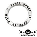 【即納 再入荷なし】 ロイヤルオーダー メンズ レディース リング Royal Order BEVERLY HILLS SPACER BAND SR140 【US6号 日本サイズ11号】 指輪 シルバー ジュエリー セレブ 愛用 LEON レオン SAFARI サファリ 雑誌 多数 掲載 スタイル インポート アクセサリー ブランド