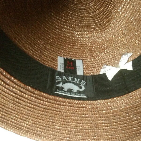 お1人様1点限り Salud サルー メンズ レディース ストロー ハット ブラウン レッド ネイビー 天然草木 ストリート ローライダー チカーノ メキシカン メキシコ ファッション 帽子 Hat 麦わら カジュアル スタイル ブランド シャネルズ ラッツ スター ヒップホップ