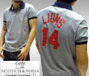 【セール】 スコッチ&ソーダ ポロシャツ 【400種類の品揃え】 SCOTCH&SODA スコッチアンドソーダ メンズ カジュアル ブランド サファリ ストリート ファッション 雑誌 掲載 スタイル