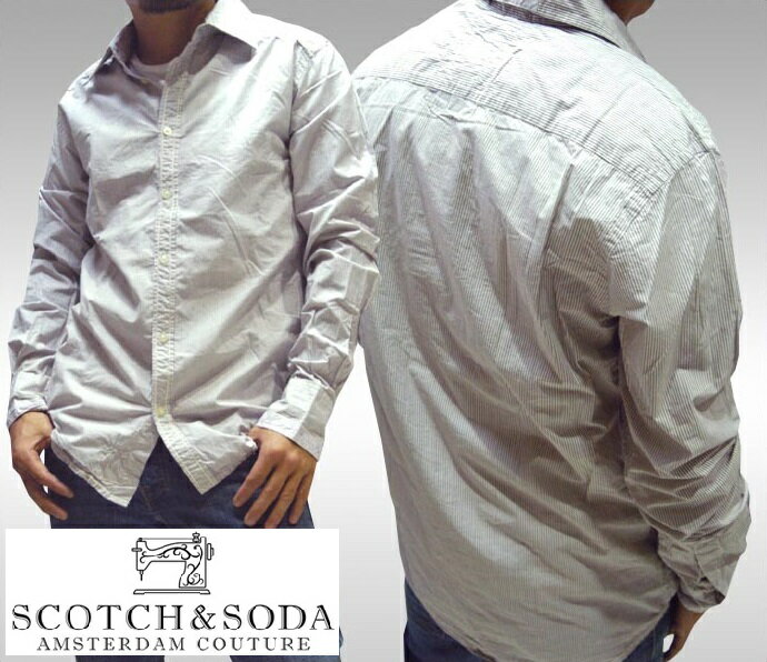 【50%OFF セール】スコッチ&ソーダ スコッチアンドソーダ scotch&soda メンズ 長袖