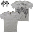 【50%OFF セール】サクエル メンズ Tシャツ ストリート HIPHOP ウェアー B系 服 ダンス ヒップホップ ファッション ブランド サーフ カジュアル セレカジ スタイル