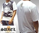 【50%OFF セール】サクエル メンズ Tシャツ SUXEL ファッション 雑誌 掲載 ブランド ストリート HIPHOP ウェアー B系 服 ヒップホップ サーフ カジュアル ウェア スタイル