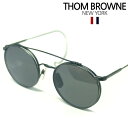【送料無料】 トムブラウン THOM BROWNE メガネ サングラス TB-002C-52 ハネ上げ式レンズ 【即納】 【セレブ・芸能人愛用】 メンズ レディ...