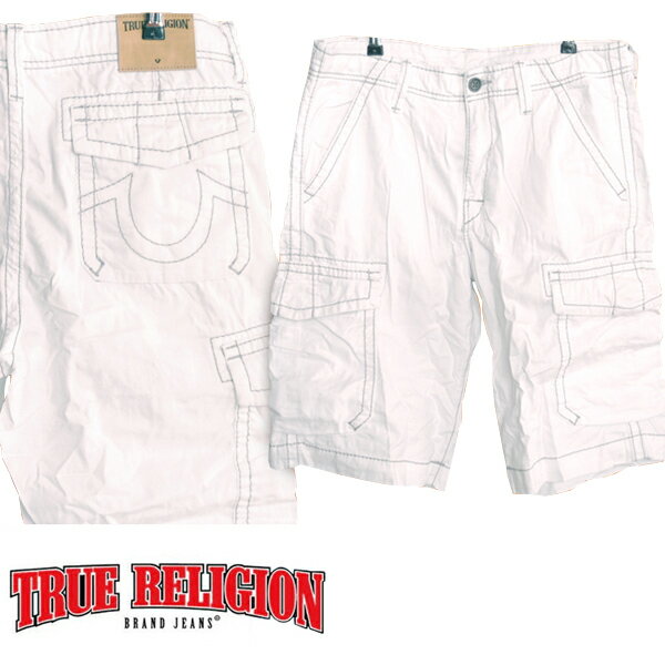 【送料無料】 トゥルーレリジョン ハーフパンツ メンズ カーゴショーツ TRUE RELIGION ハイブランド デニム ファッション プレミアム ジーンズ ブランド ウェア サーフ スタイル セール