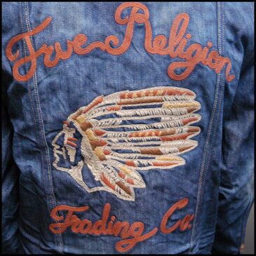 トゥルーレリジョン メンズ デニムジャケット 【200種類の品揃え】 TRUE RELIGION JIMMY 1971 HIDEOUT Denim Jacket ジャケット アウター LAセレブ ハイブランド サファリ カジュアル ファッション 雑誌 掲載 プレミアム デニム ブランド サーフ スタイル セール 正規 商品●