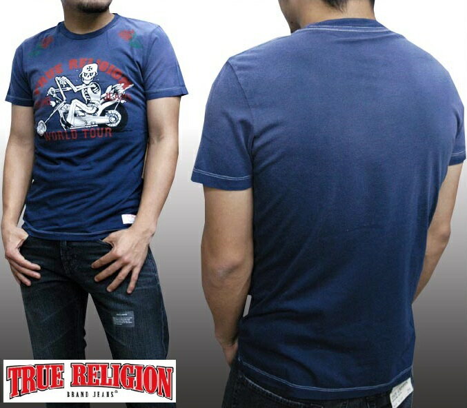 【送料無料】【セール】 トゥルーレリジョン Tシャツ メンズ 【200種類の品揃】 TRUE RELIGION セレブ カジュアル ファッション 雑誌 掲載 プレミアム デニム ブランド サーフ スタイル