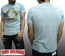  トゥルーレリジョン Tシャツ メンズ  TRUE RELIGION FLOWER BONES グレー インポート 海外 LAセレブ 愛用 ハイブランド ファッション カジュアル プレミアム デニム Safari サファリ 雑誌 掲載 ウェア サーフ スタイル 正規 商品