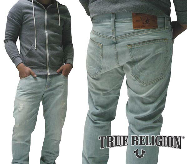 【送料無料】 トゥルーレリジョン デニム メンズ TRUE RELIGION インポート ハイブランド ファッション セレブ プレミアム ジーンズ ブランド ウェア サーフ スタイル 正規 商品 セール