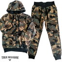 トゥルーレリジョン メンズ スエット セットアップ 迷彩 TRUE RELIGION BIG-T SETUP camo スウェット セレブ 愛用 ブランド ファッション アメカジ インポート カジュアル ヴィンテージ スタイル 正規 商品