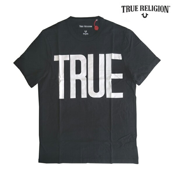  トゥルーレリジョン Tシャツ メンズ TRUE RELIGION  ロゴ ホワイト インポート 海外 LAセレブ 愛用 ハイブランド ファッション カジュアル プレミアム デニム Safari サファリ 雑誌 掲載 ウェア サーフ スタイル 正規 商品