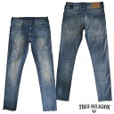 トゥルーレリジョン 【送料無料】【セール】 トゥルーレリジョン デニム メンズ TRUE RELIGION GENO NO FLAP EOHM Relaxed Slim ストレッチ スリム ダメージ インポート LAセレブ 愛用 ハイブランド ファッション カジュアル プレミアム ジーンズ ブランド ウェア サーフ スタイル 正規 商品