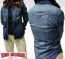 トゥルーレリジョン レディース シャツ TRUE RELIGION GEORGIA LKM デニムシャツ トップス インポート 海外 セレブ 着用 ハイブランド ..