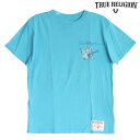  トゥルーレリジョン メンズ TRUE RELIGION Tシャツ 1ポイント ブッダ ロゴ ブルー シャツ インポート セレブ 愛用 ブランド ファッション カジュアル Safari サファリ 雑誌 掲載 アメカジ ウェア サーフ スタイル 正規 商品