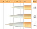 【お取り寄せ】ナムラ 水彩画・デザイン用初心者向き彩色教材用　彩色筆 サイズ：中
